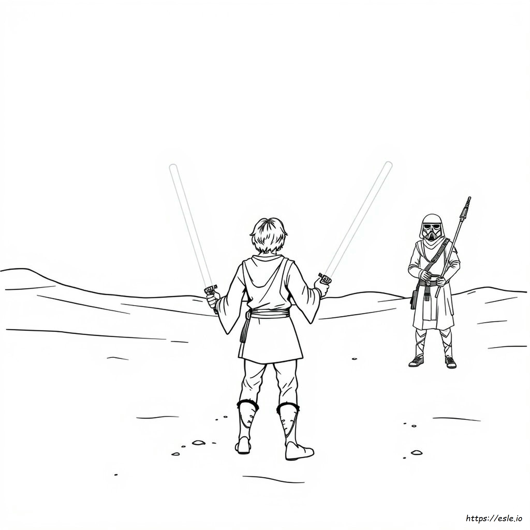 Luke 13 10 17 Coloring Page