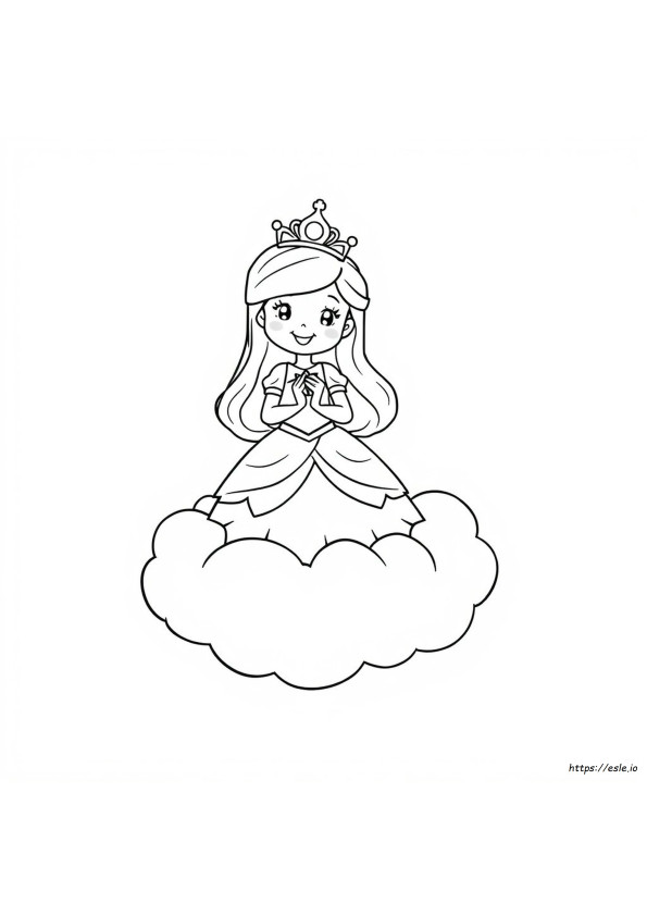 Small Princess Coloring Pages