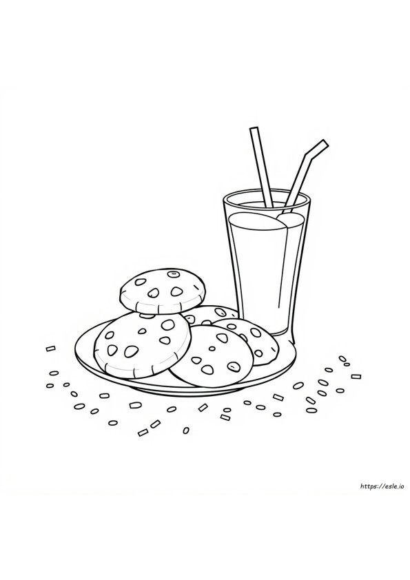 Coloriages De Gâteaux Secs