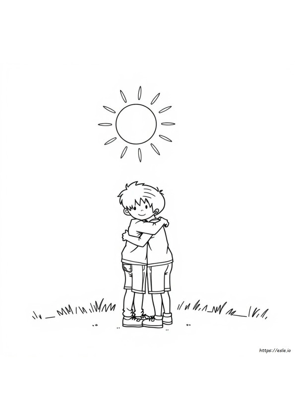 I Love My Brother Coloring Pages