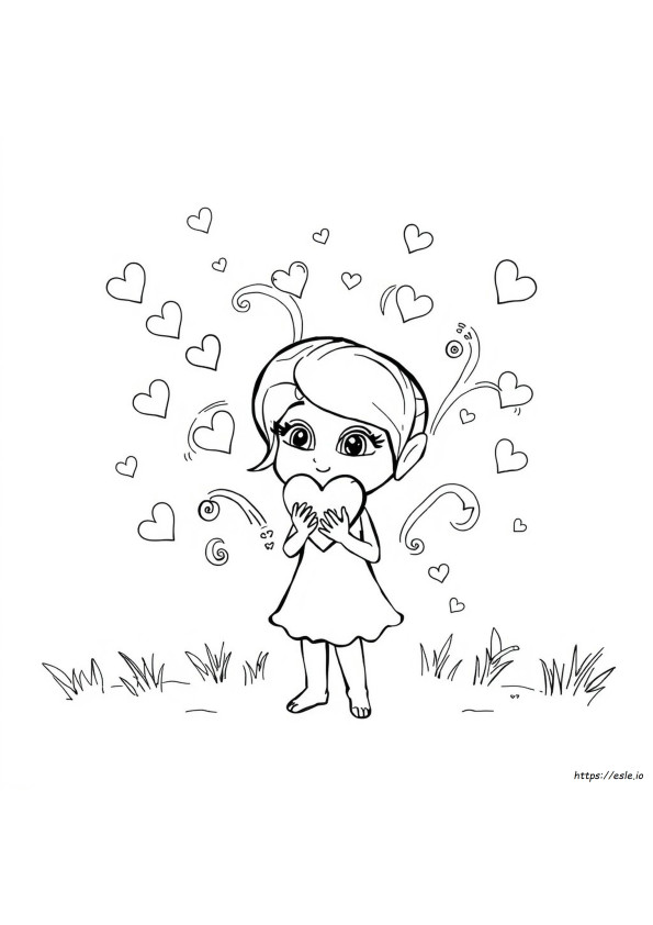 Envy Inside Out Coloring Page
