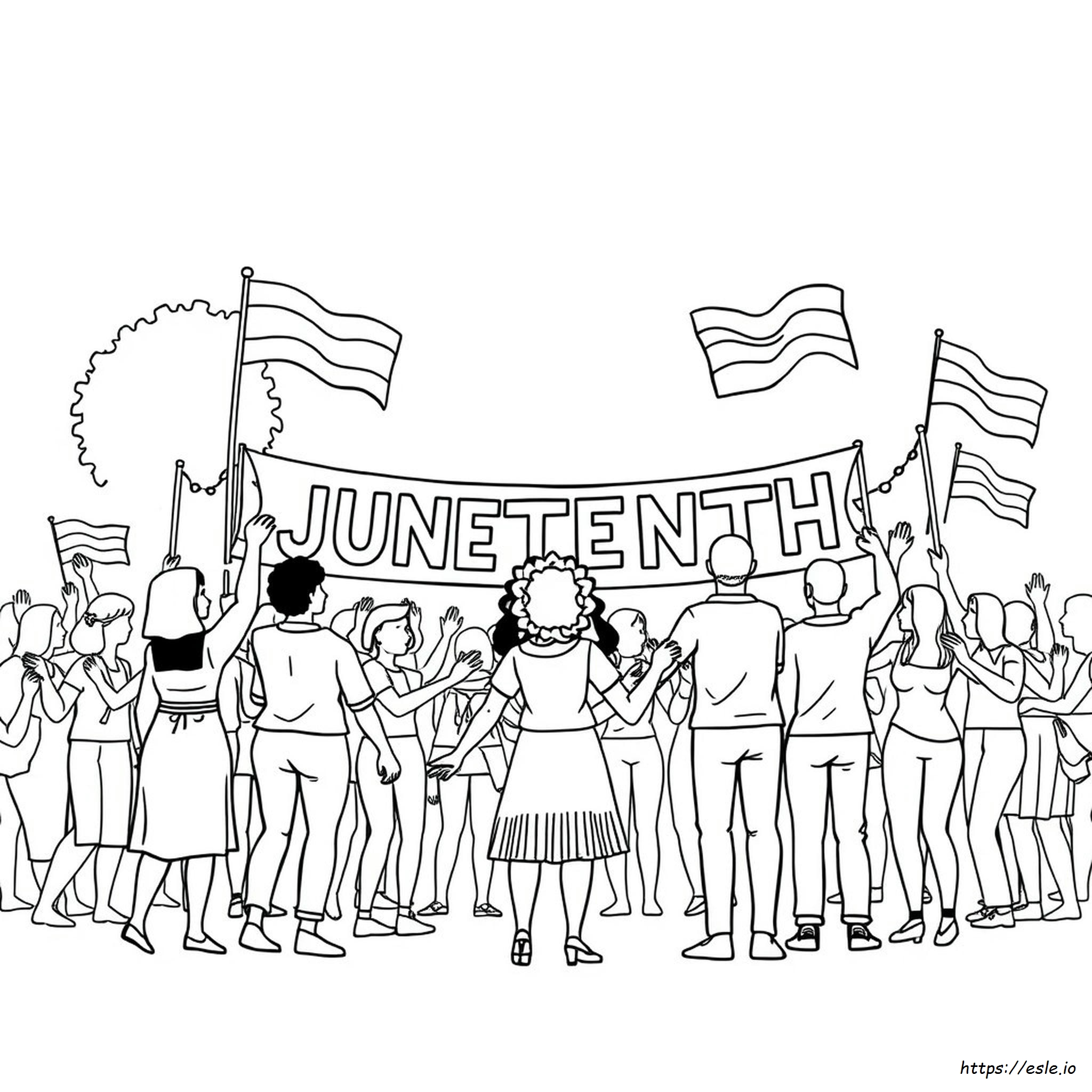 Juneteenth Celebration Juneteenth Coloring Pages