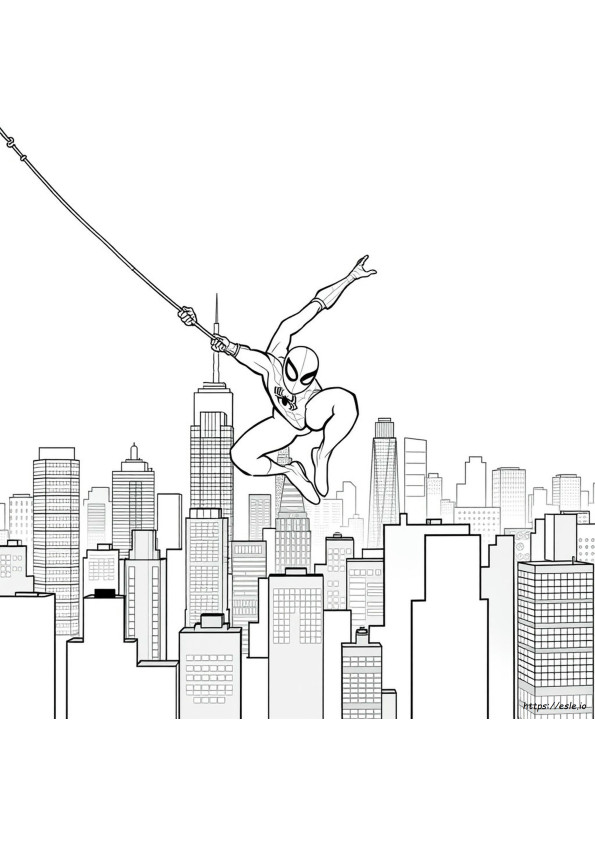 How To Color Spider Man