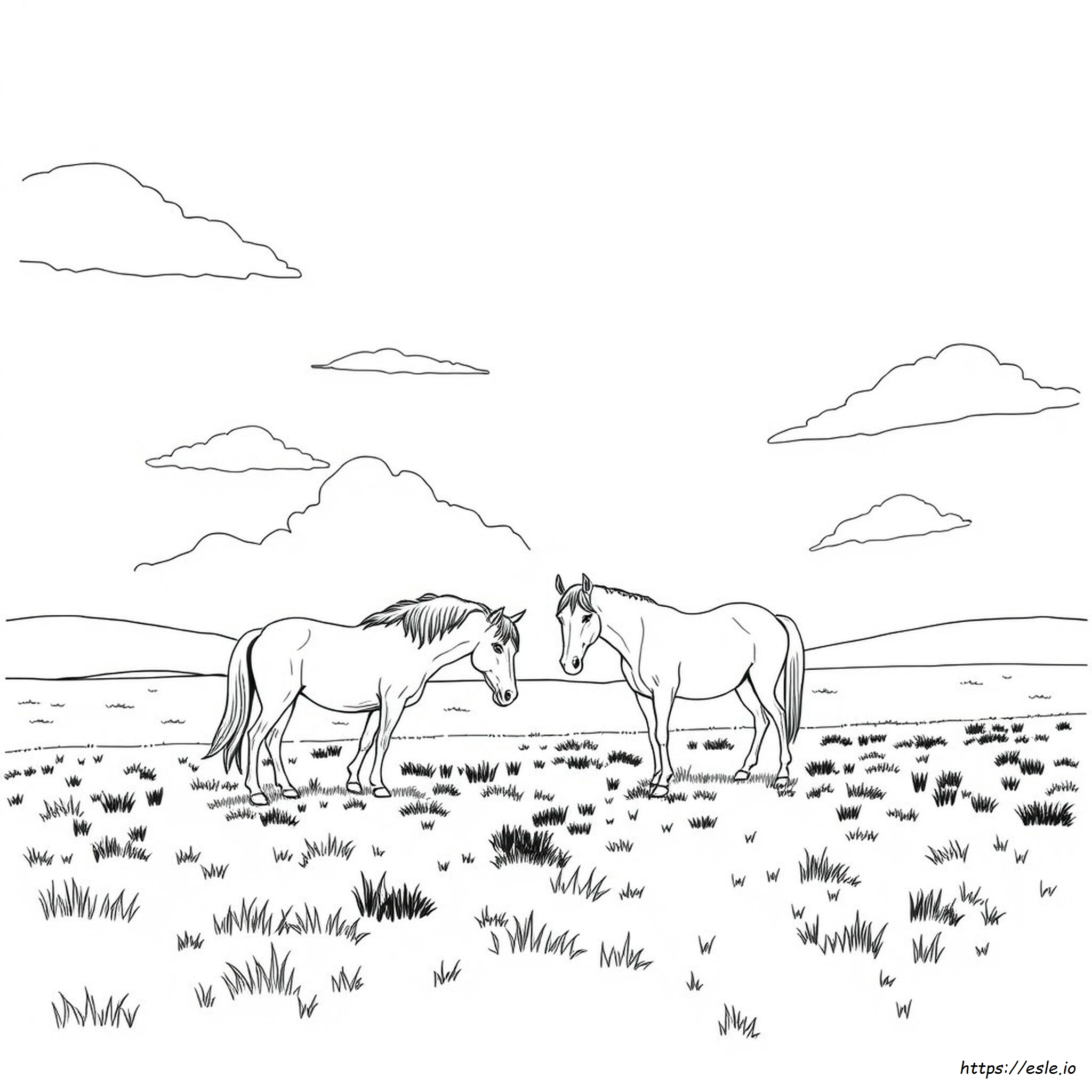 Coloring Pages Of Horses For Adults