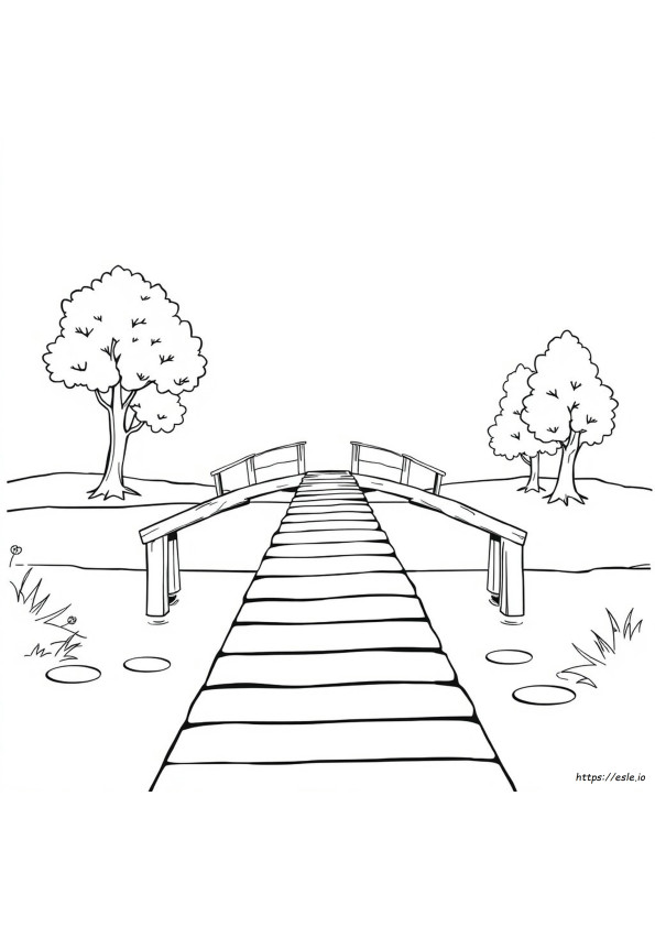 Coloriage Pont
