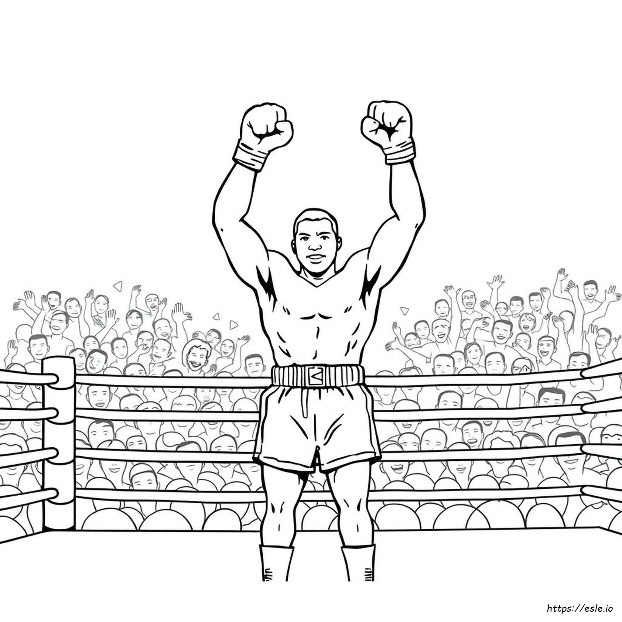 Joe Louis Coloring Page