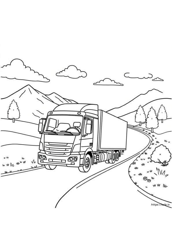 Coloring Lorry