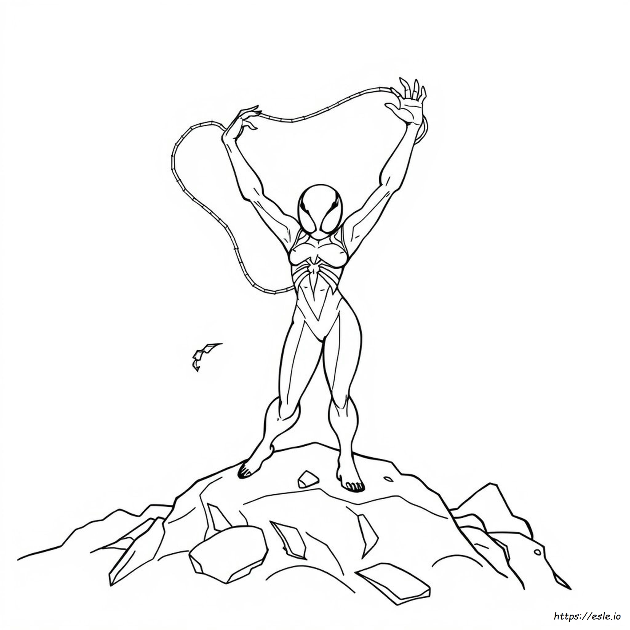 She Venom Coloring Pages