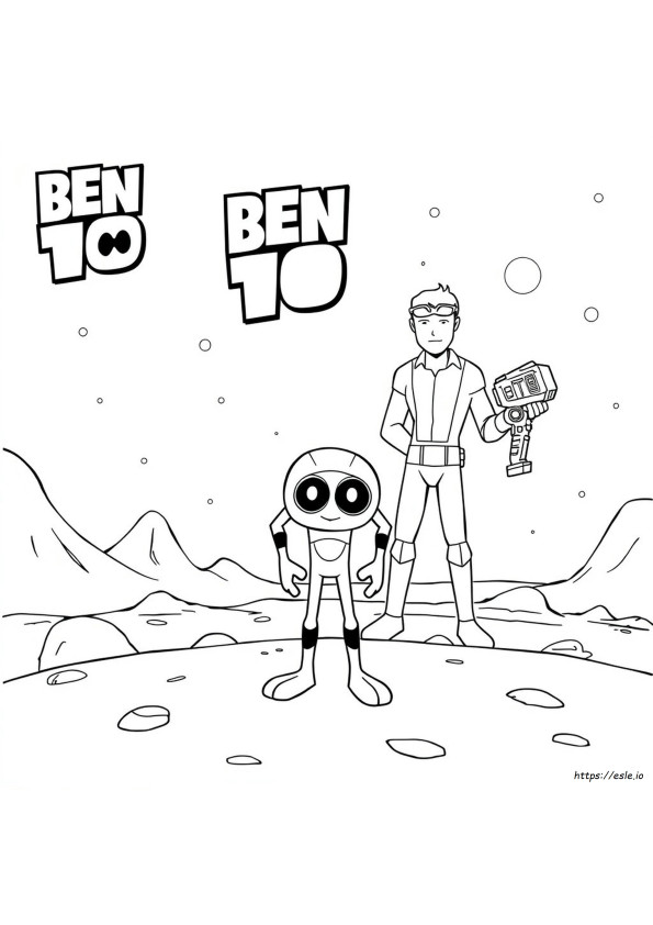 Ben 10 Ditto Coloring Pages