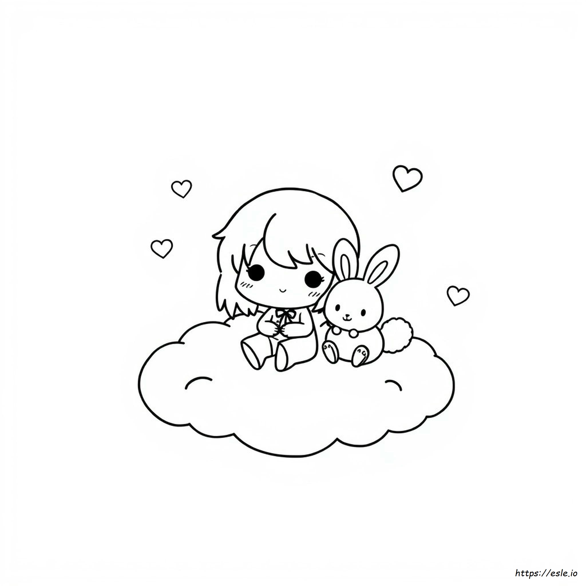 Kawaii Chibi Coloring Pages