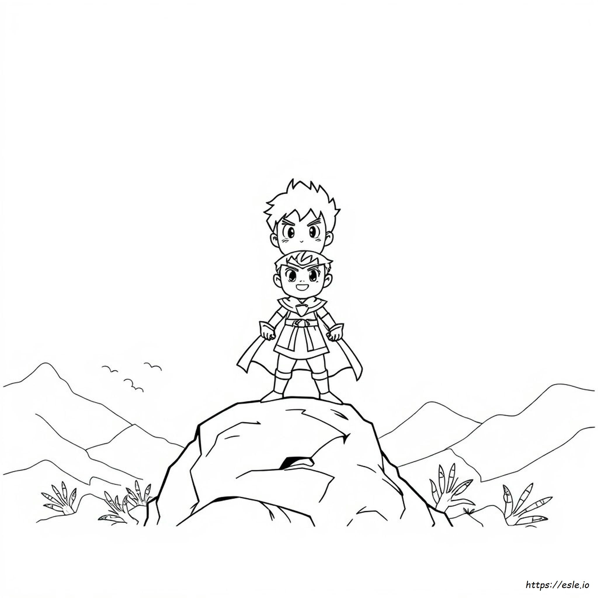 Boboiboy Windara Para Colorir
