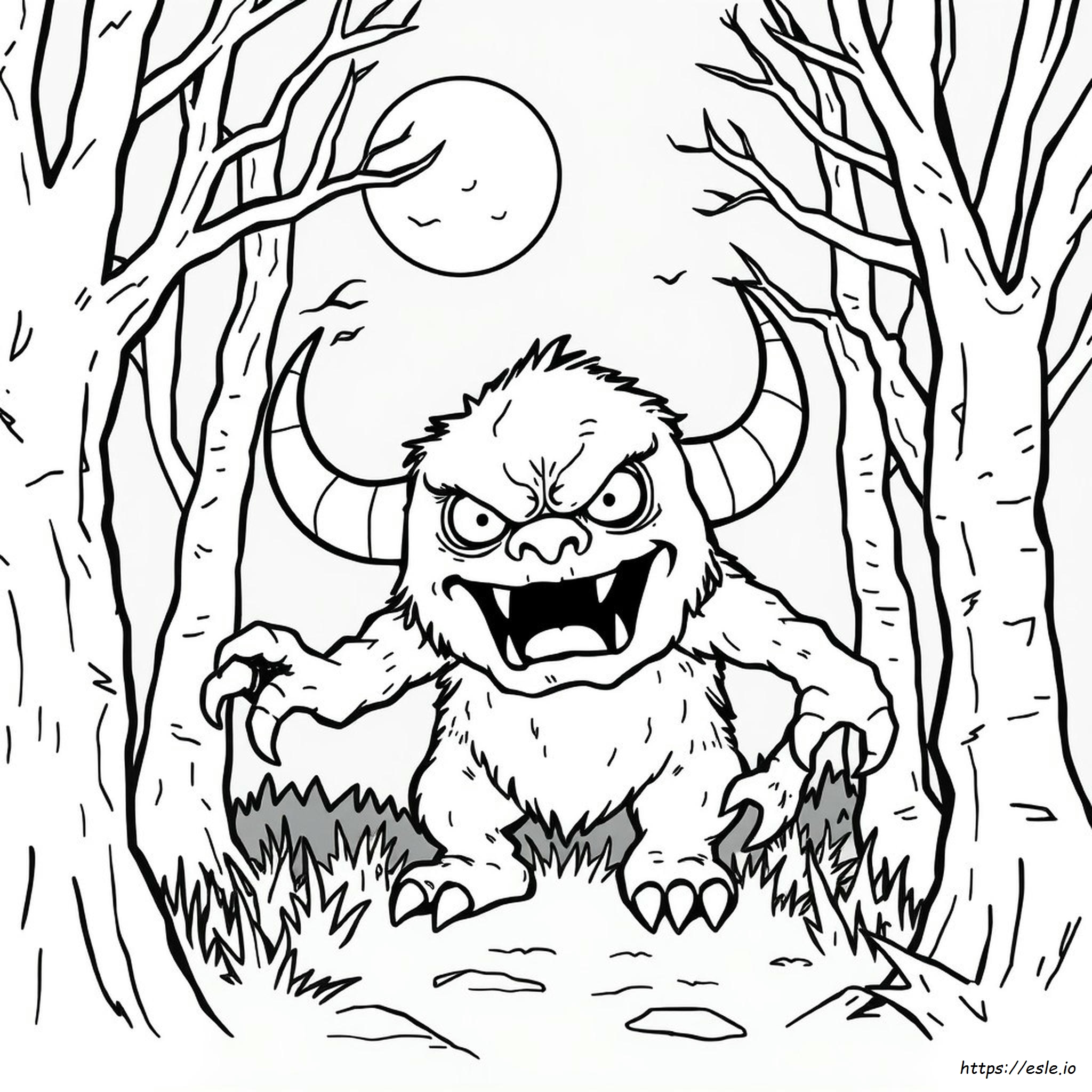 Horribles Dibujos Para Colorear