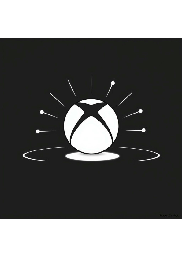 Xbox Logo Boyama Sayfası