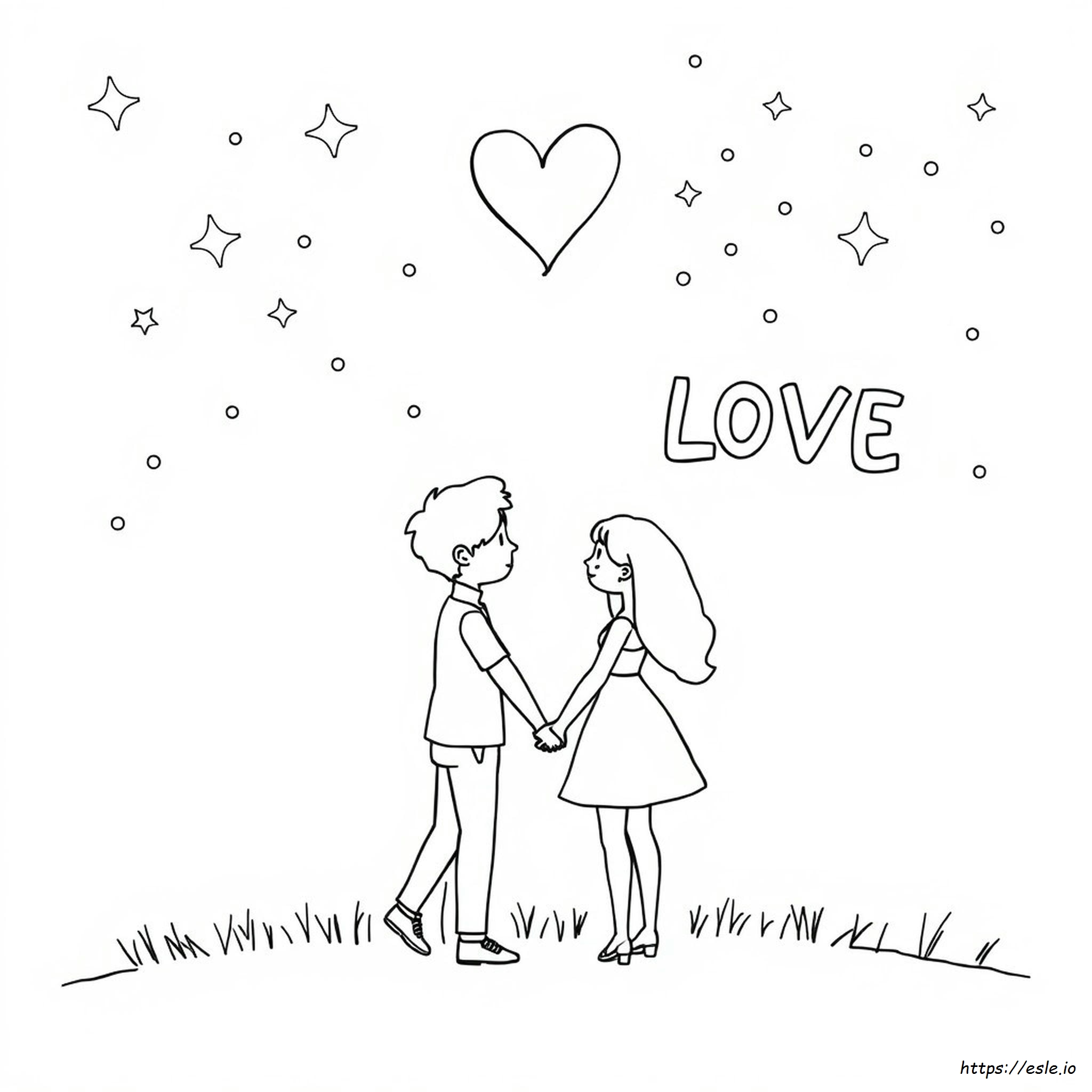 True Love Coloring Pages For Boyfriend