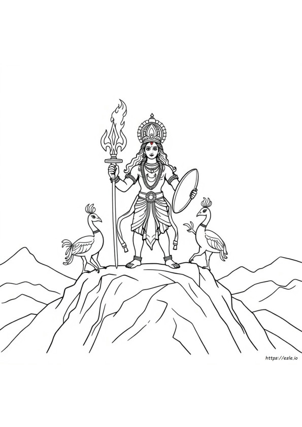 Gambar Murugan Untuk Mewarnai
