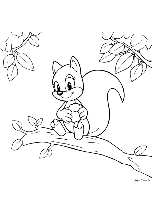Coloriage Sonic