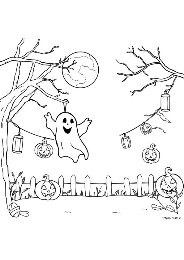 Free Halloween Colouring Pictures
