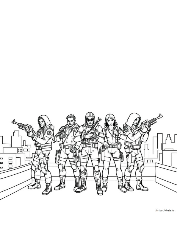 Suicide Squad 2 Coloring Pages