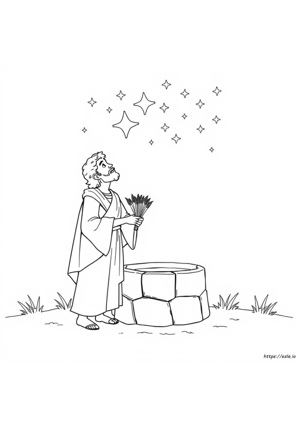 Joseph The Dreamer Coloring Page