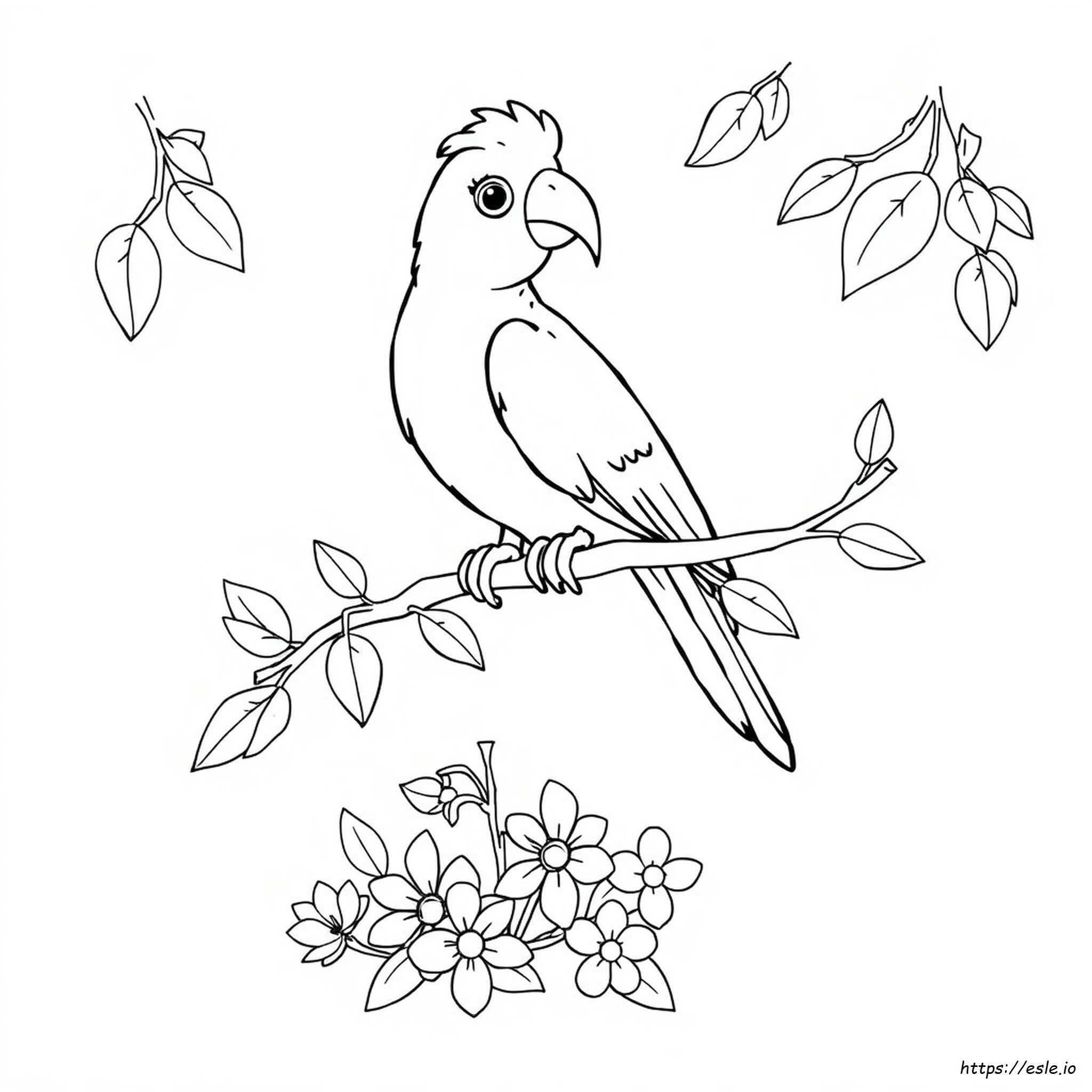 Big Bird Coloring Pages