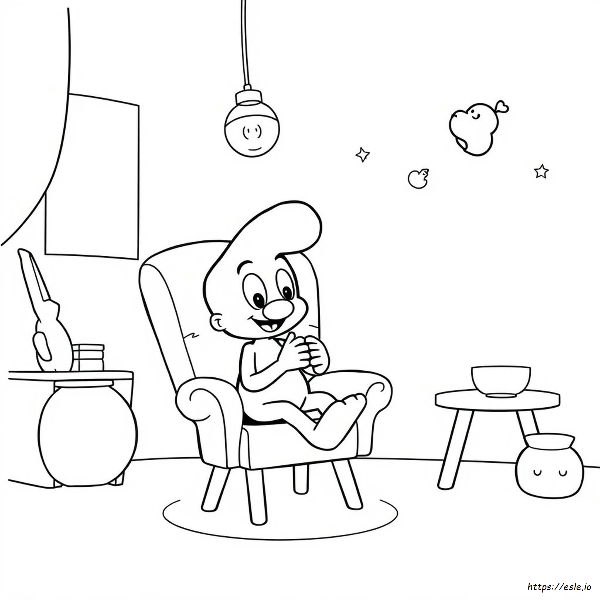 Twiddle Finger Fnf Coloring Page