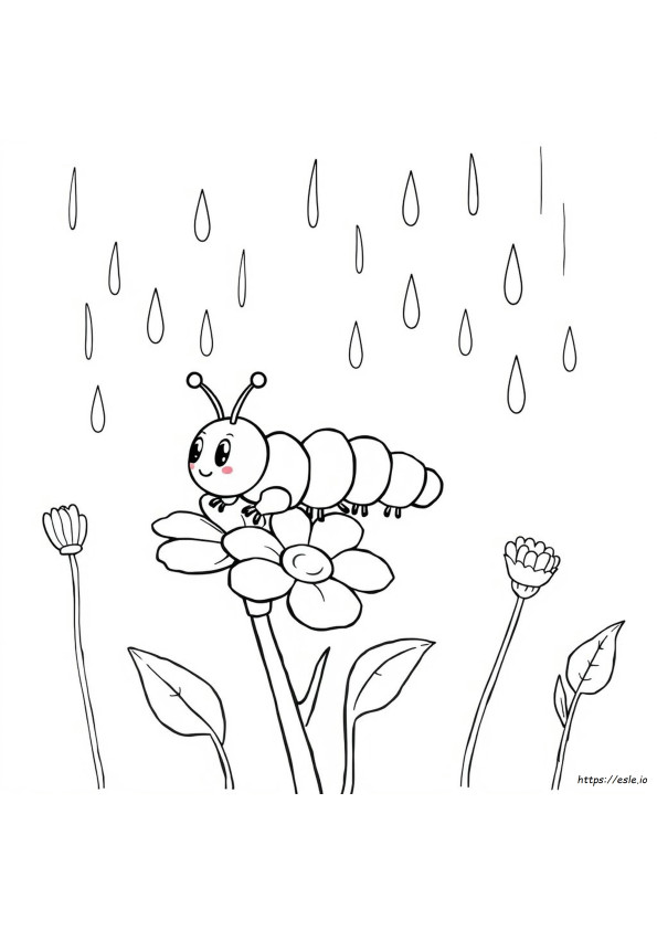 Color Of Caterpillar And Weather