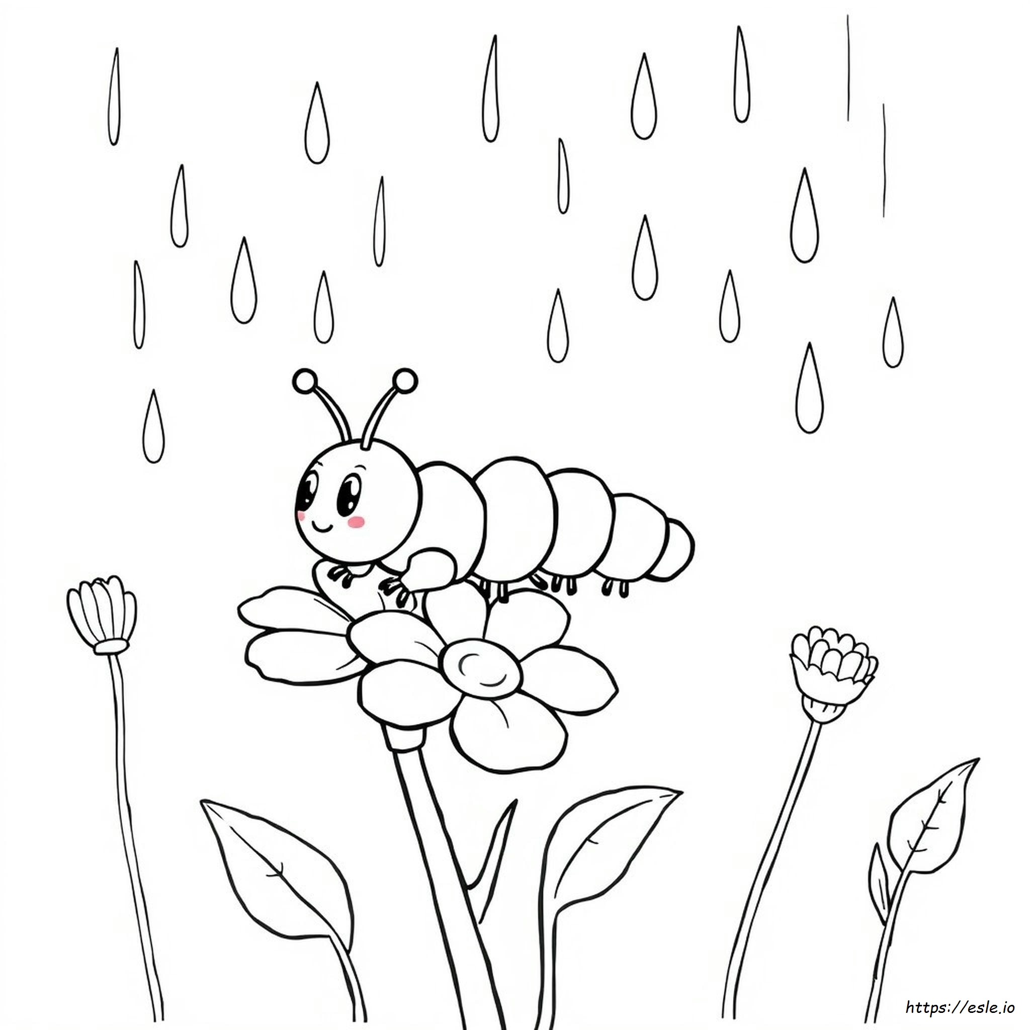 Color Of Caterpillar And Weather
