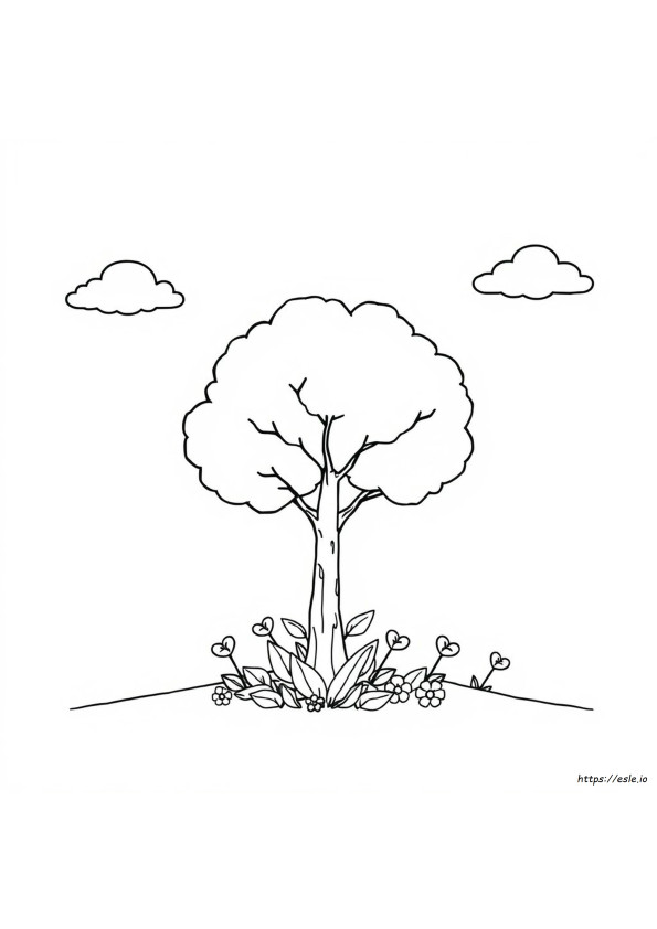 Desenhos De Natureza Para Colorir E Imprimir