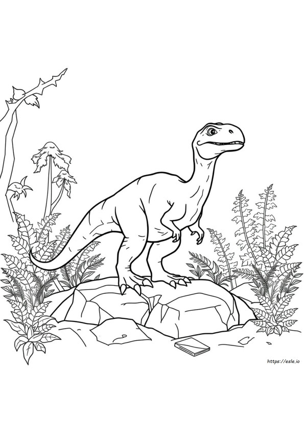 Eoraptor Värityskuvat
