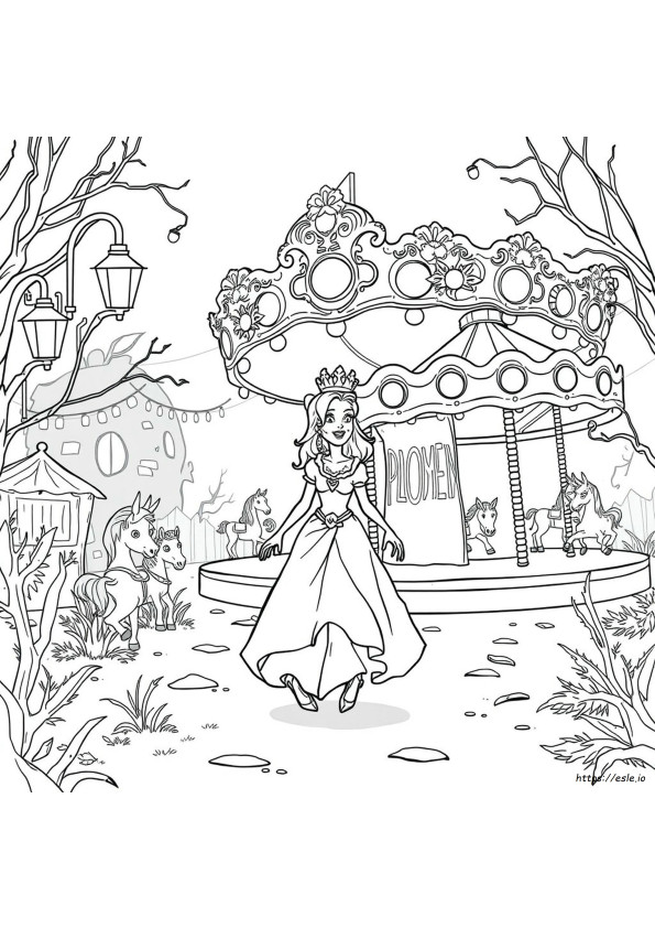 Disney Zombie Prinzessin Ausmalbilder
