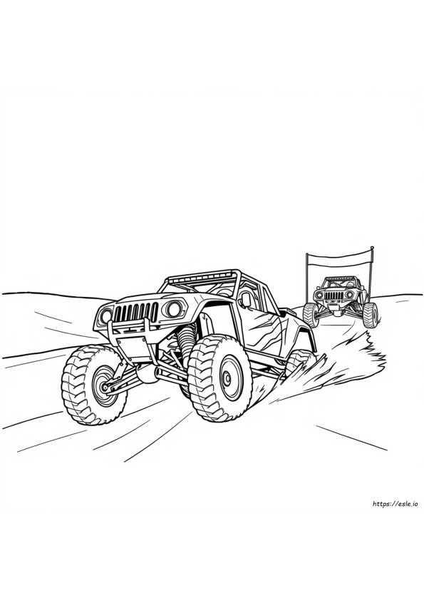 Disegni Da Colorare Di Baja Truck E Trophy Truck