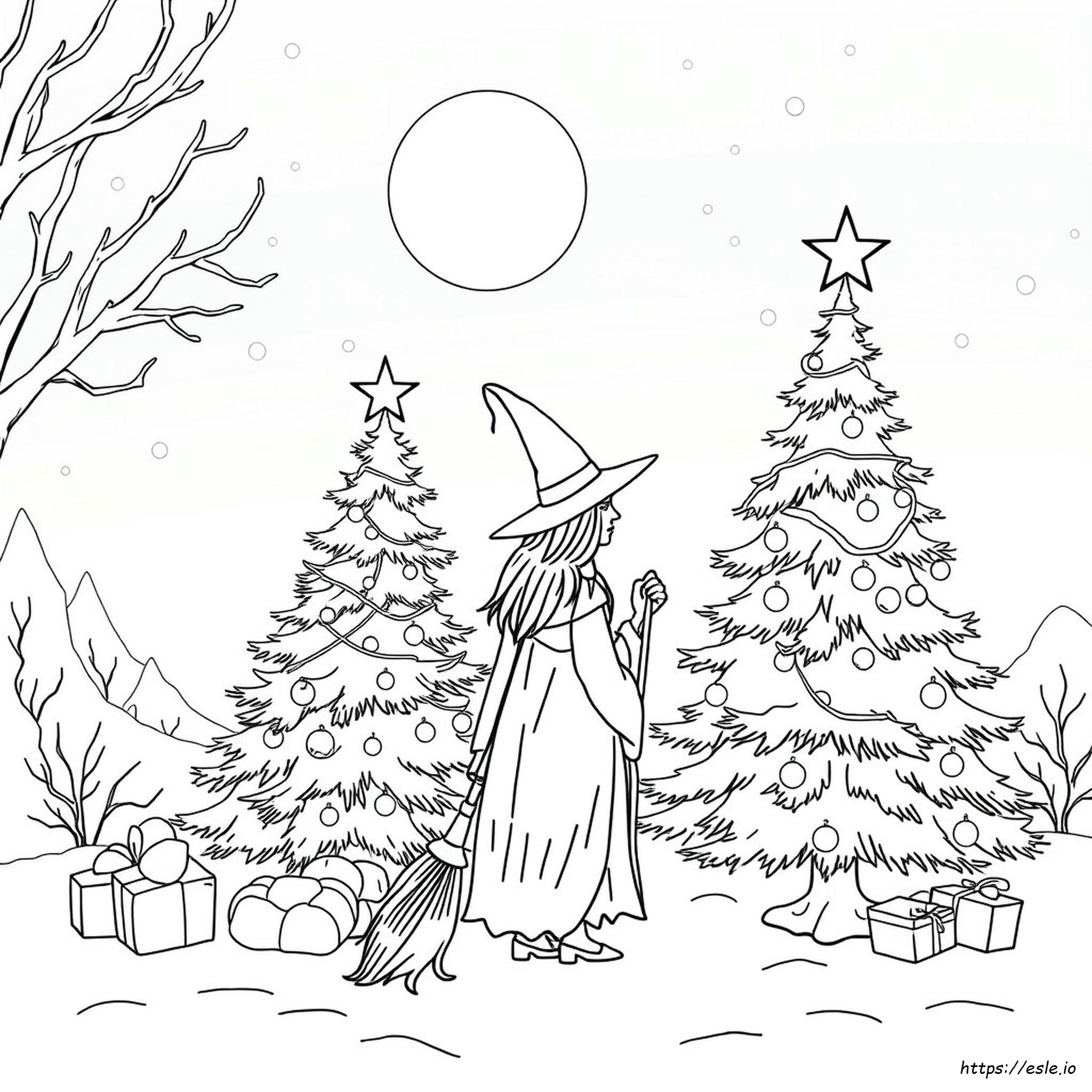 Wicked Christmas Coloring Pages