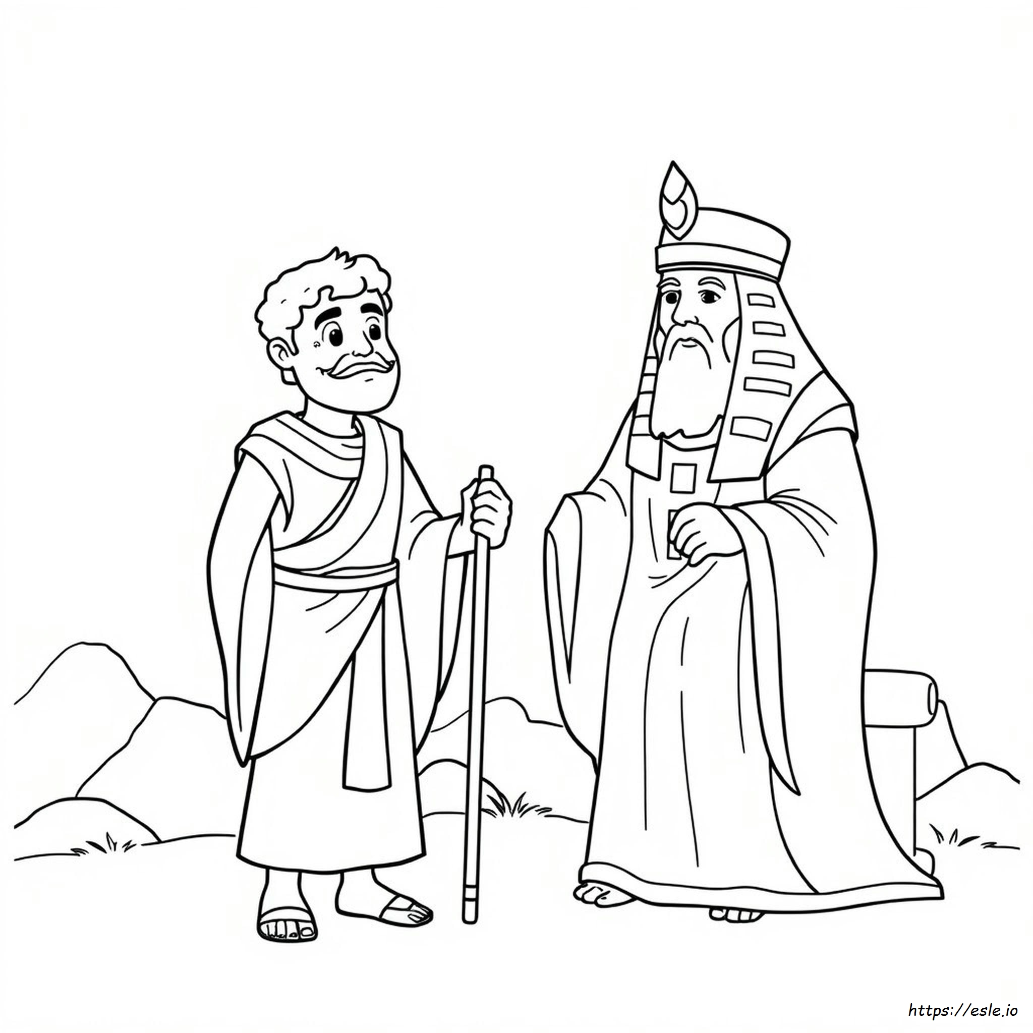 Yusuf Dan Potifar Gambar Mewarnai
