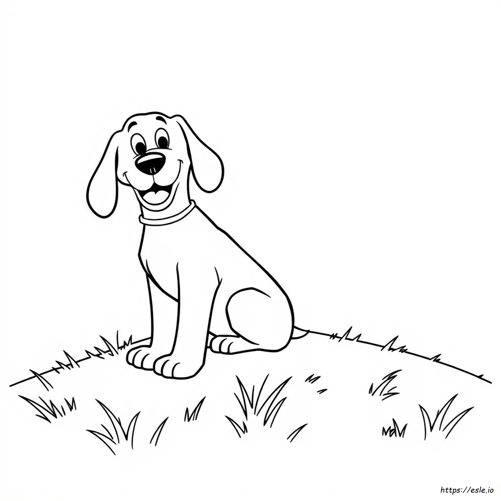 Clifford Big Red Dog Coloring Pages Printable