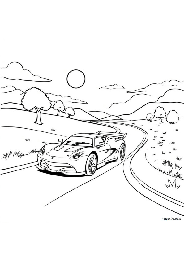 Pagini De Colorat Hot Wheels Gratuite