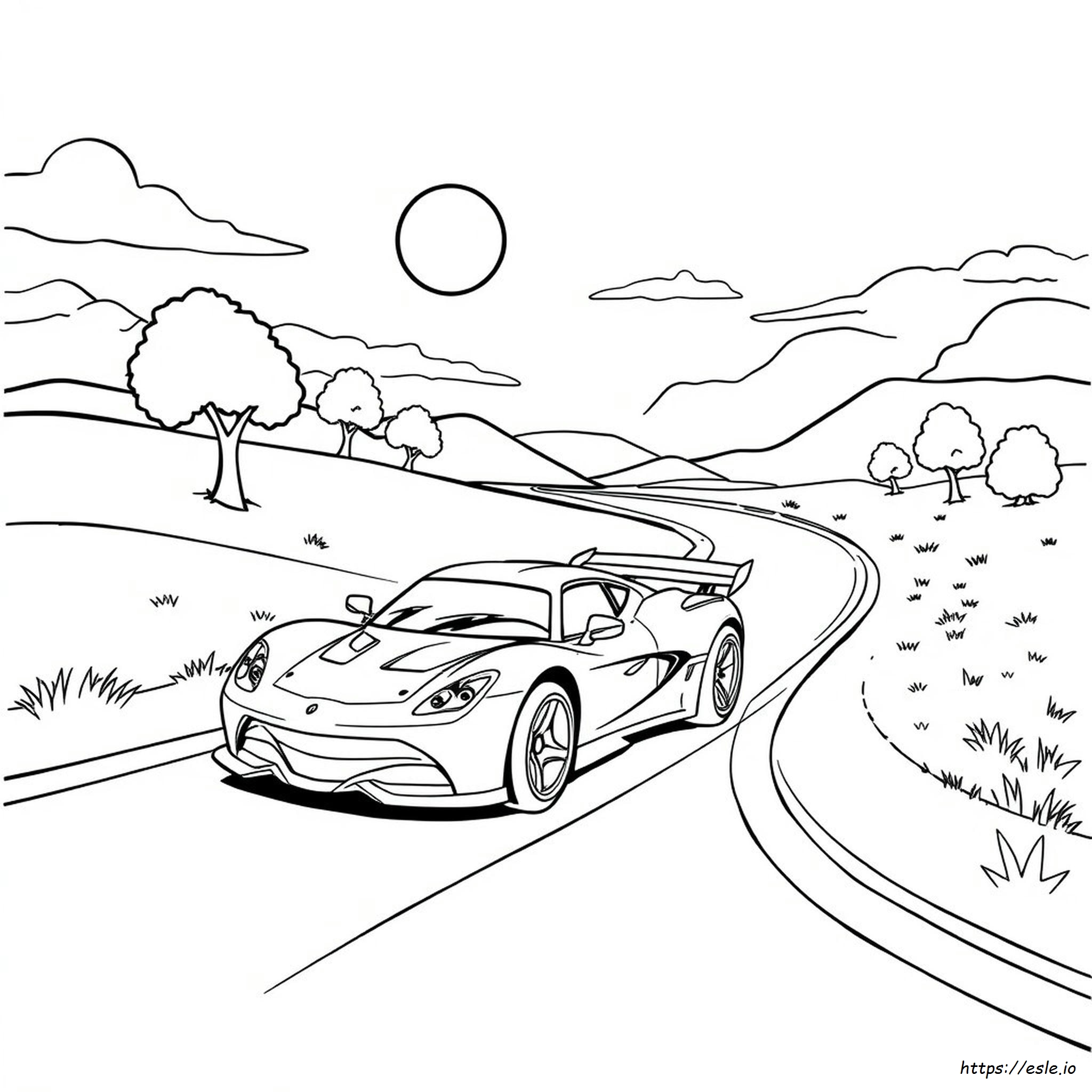 Free Hot Wheels Coloring Pages