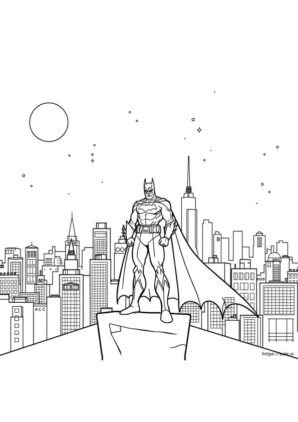 Batman Coloring Pages To Print