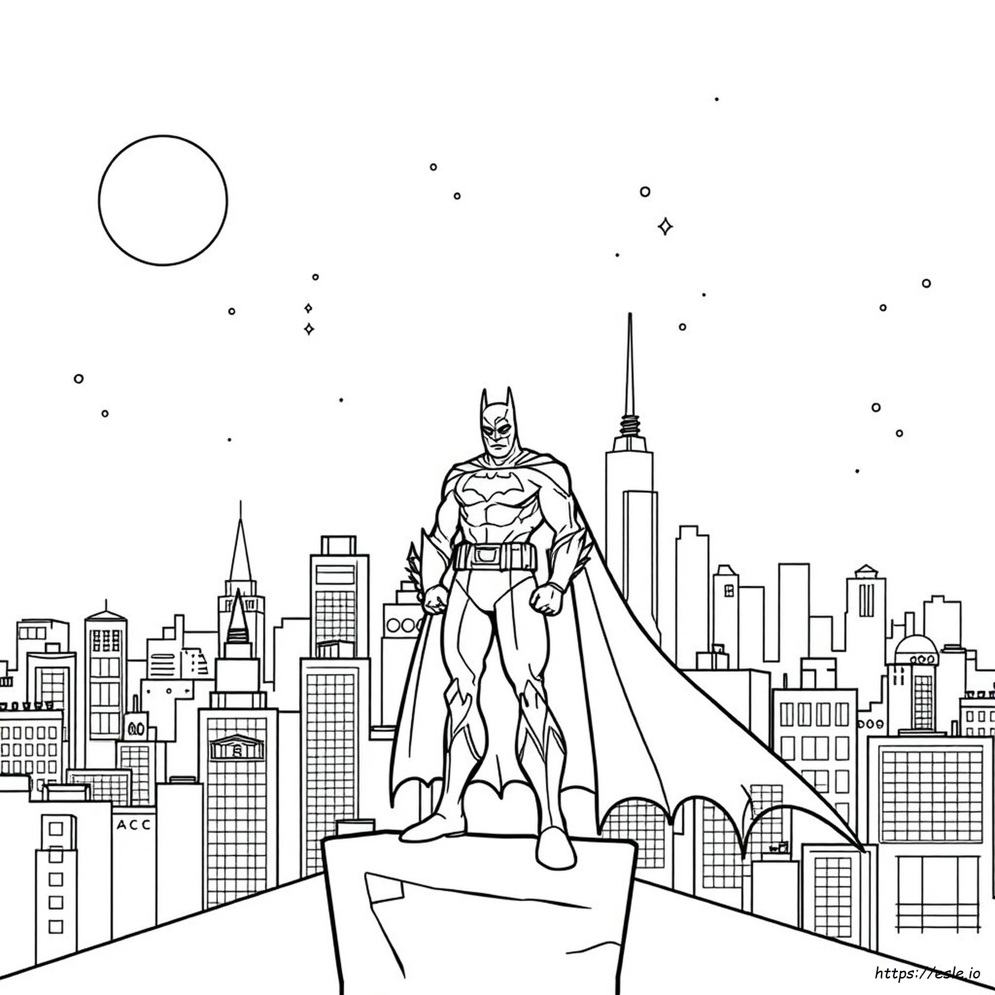 Disegni Di Batman Da Stampare E Colorare