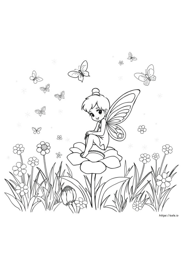 Pop Pixie Coloring Pages