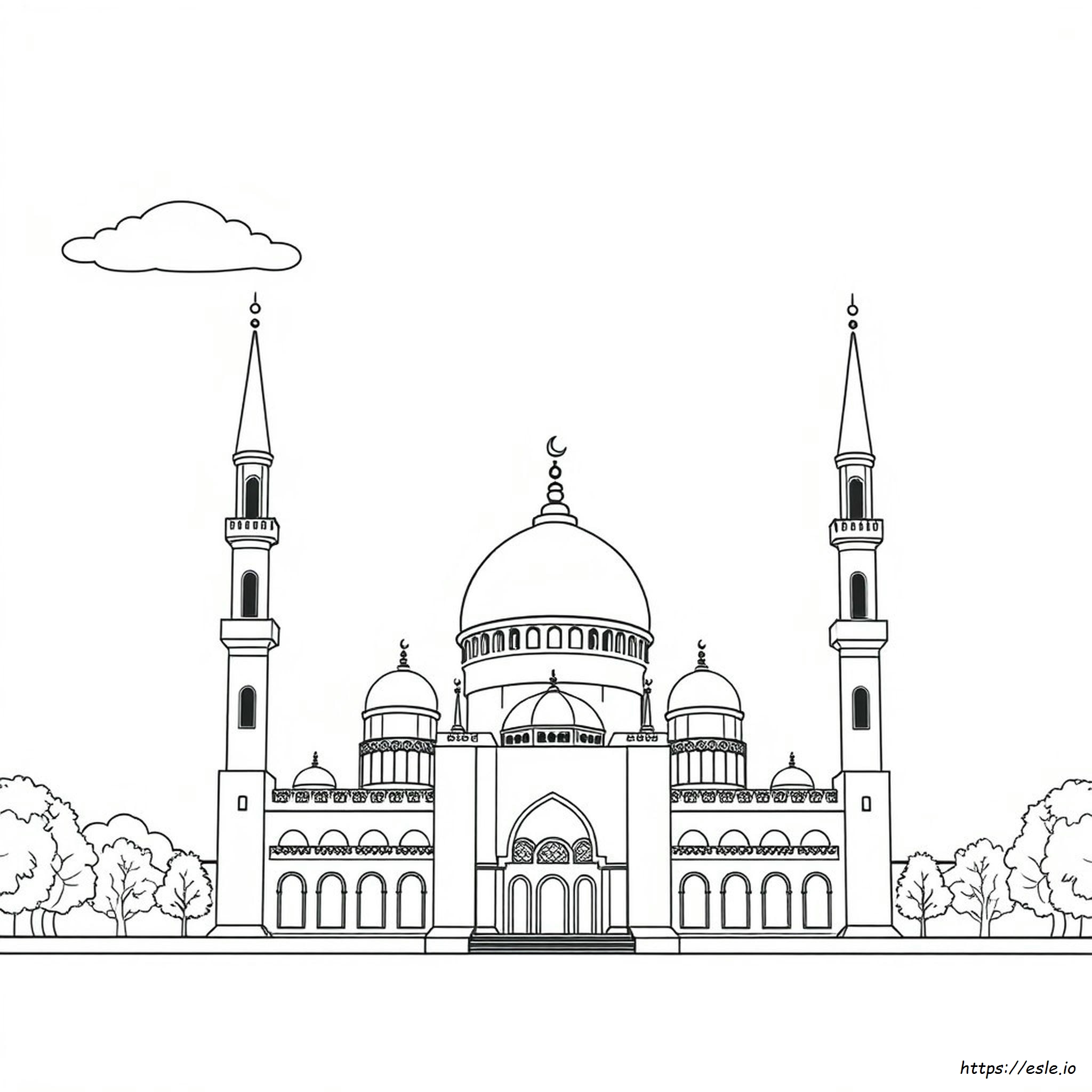 Muslim Coloring Pages