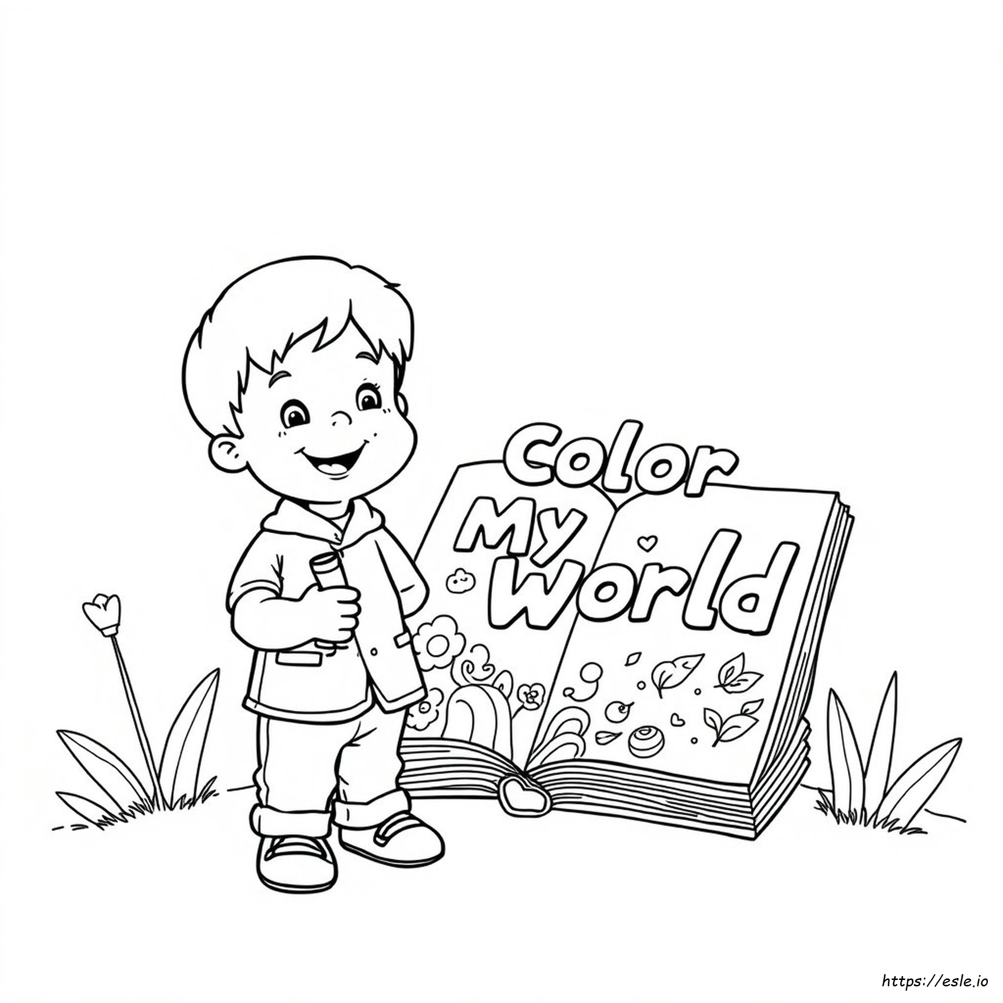 Colora Il Mio Mondo: Disegni Da Colorare