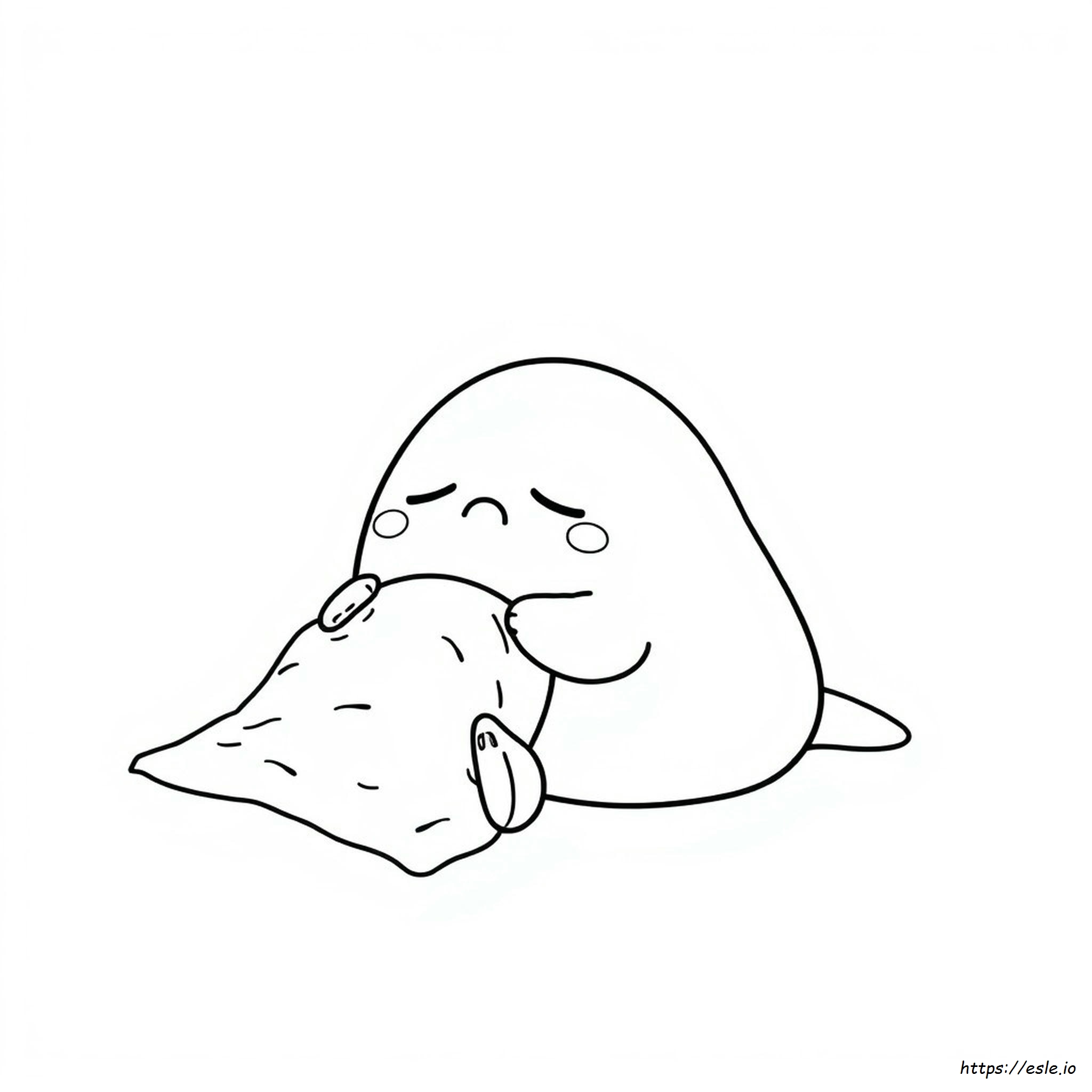 Coloring Gudetama Para Colorear