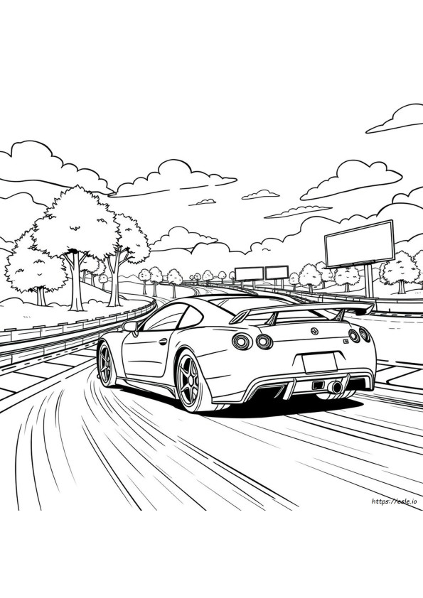 Need For Speed Coloring Pages