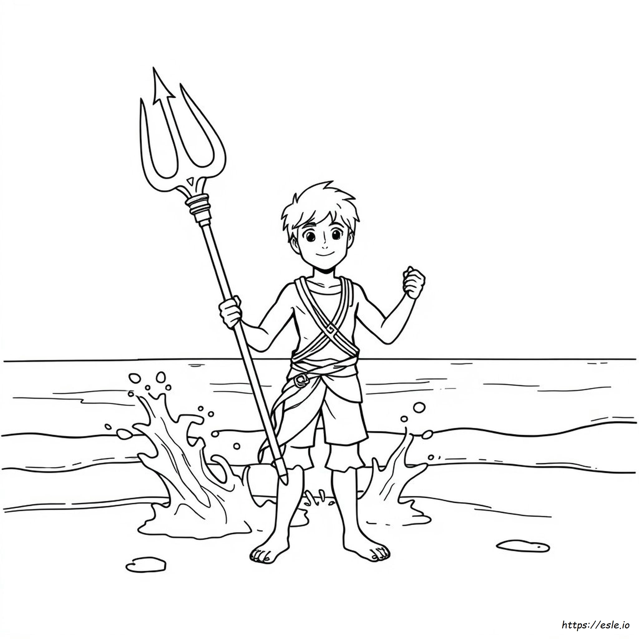 Percy Jackson Coloring Pages Free