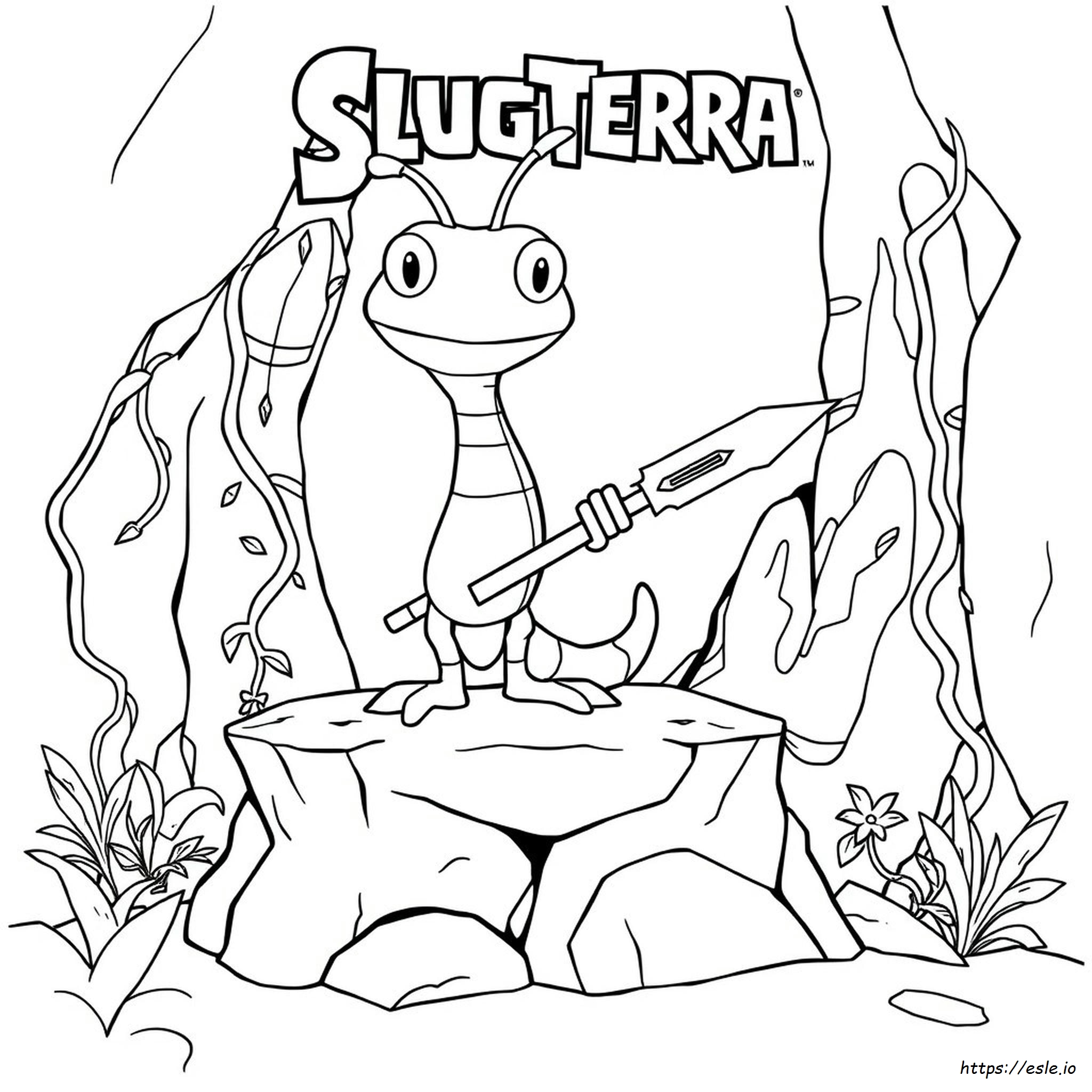 Slugterra Colouring Pages