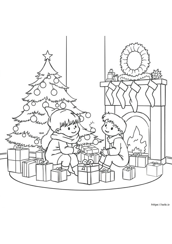 Pagina Di Natale Per Bambini Da Colorare E Stampare