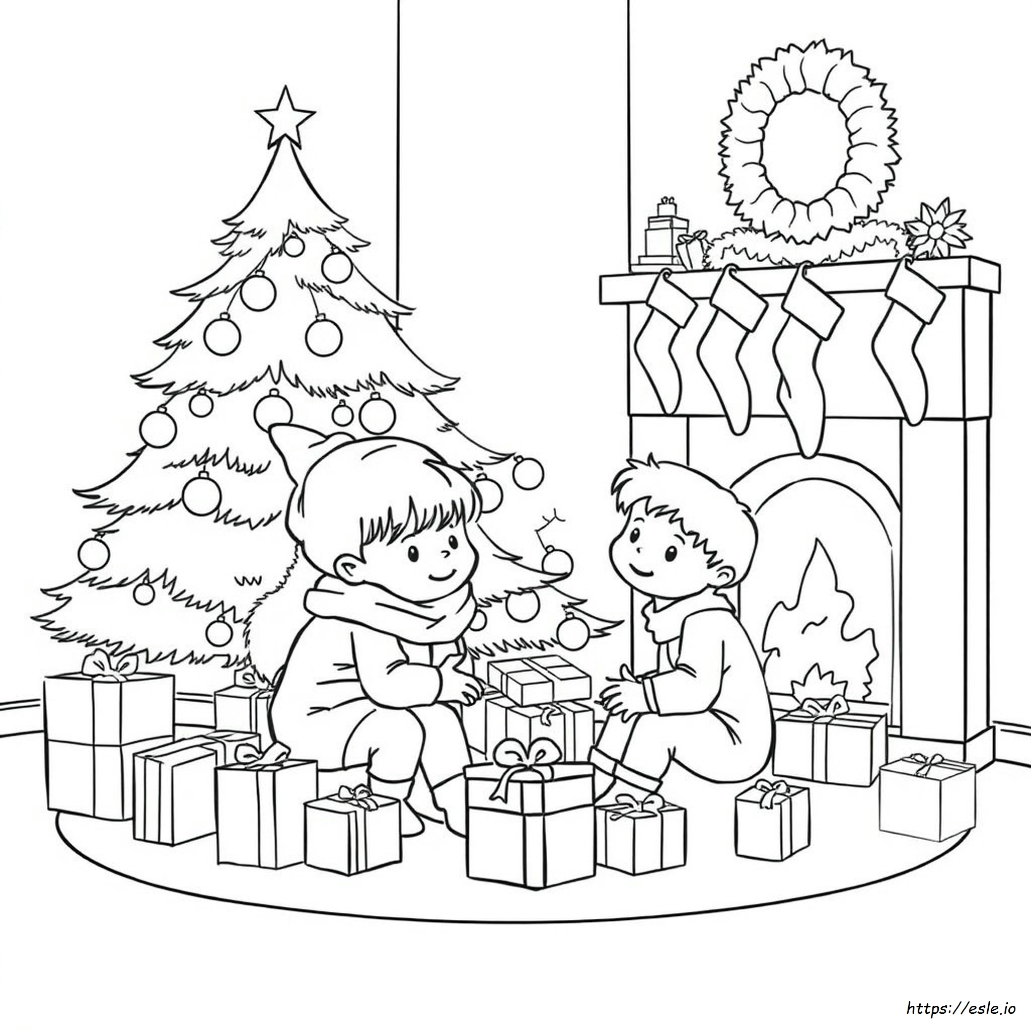 Pagina Di Natale Per Bambini Da Colorare E Stampare