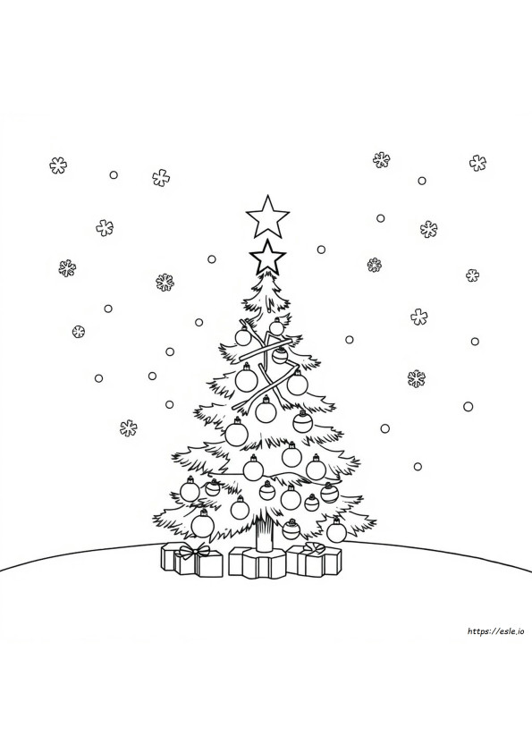 Biglietto Di Natale Da Colorare