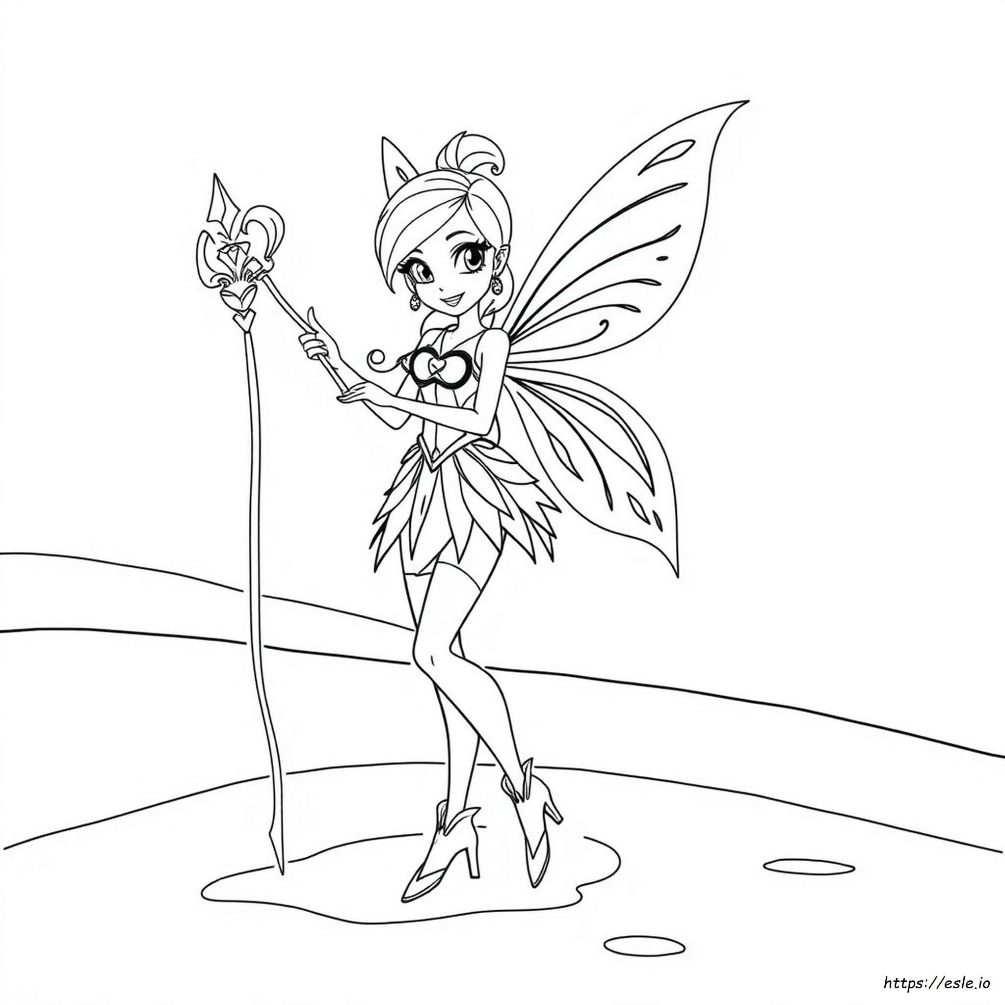 Winx Club Icy Disegni Da Colorare