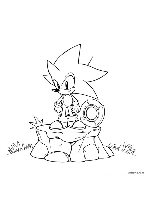 Coloring Pages Dibujos De Sonic 2 Para Colorear